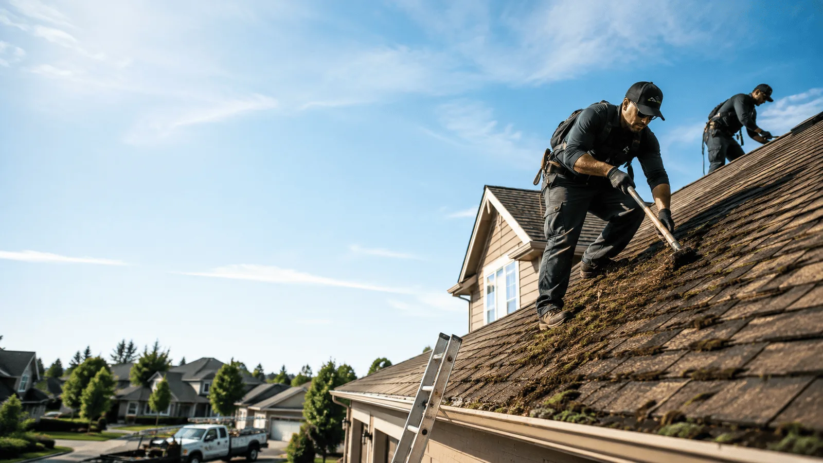 Roof Moss Removal in Oilton, OK near me